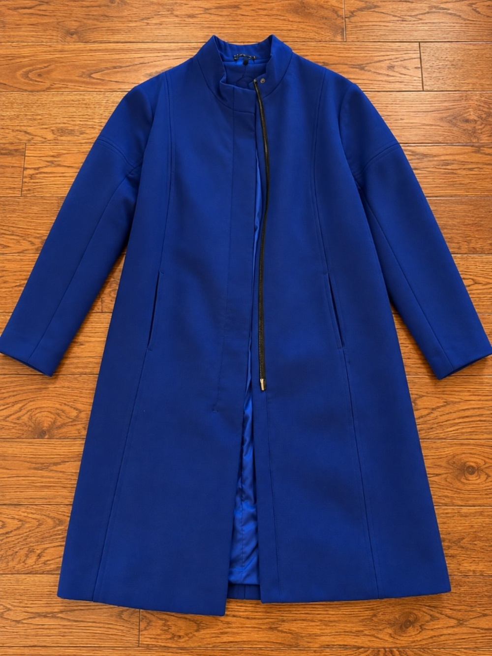 American Airlines Twin Hill Cobalt Blue Topper Coat 12R Never Worn